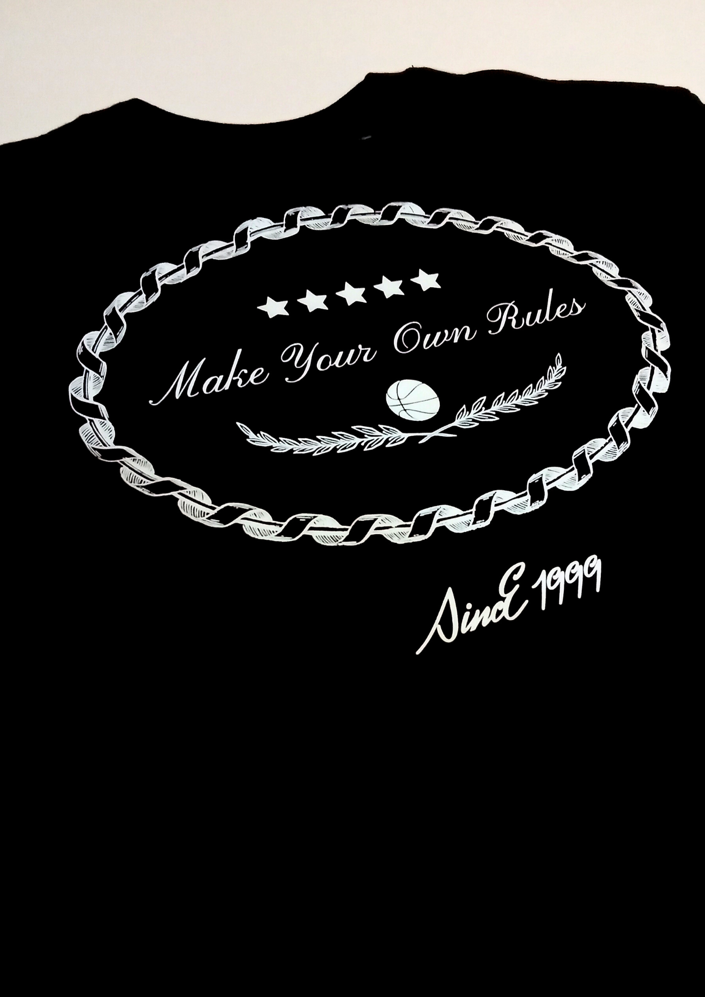 MAKE YOUR OWN RULES T-SHIRT 001